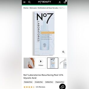 Resurfacing Peel with Glycolic Acid - White